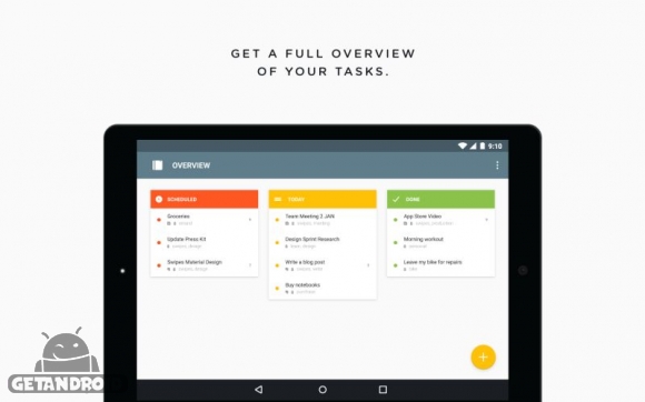 دانلود Swipes - Plan & Achieve Tasks v1.2.0 - برنامه تنظیم وظایف روزانه برای اندروید