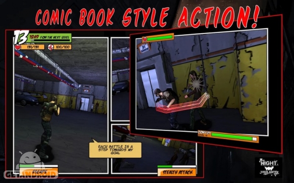 دانلود Night Vigilante 1.1.2 - بازی نگهبان شب برای اندروید + دیتا + مود