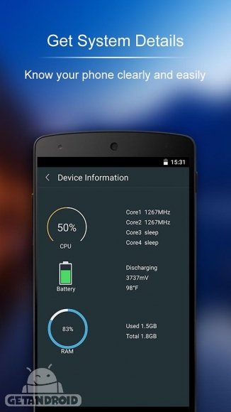 دانلود Fast Clean Pro-ad free/premium v2.0.1 - برنامه قدرتمند بهینه ساز اندروید