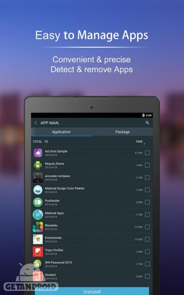 دانلود Fast Clean Pro-ad free/premium v2.0.1 - برنامه قدرتمند بهینه ساز اندروید