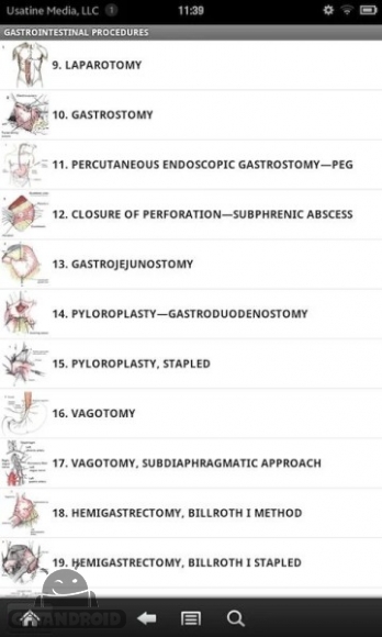 دانلود Zollinger's Atlas of Surgery v1.2 - برنامه بینظیر اطلس جراحی برای اندروید