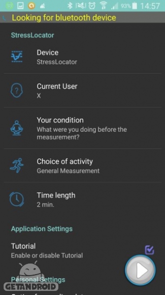 دانلود StressLocator Pro 2.38 برنامه تست سلامتی و تمرکز اندروید