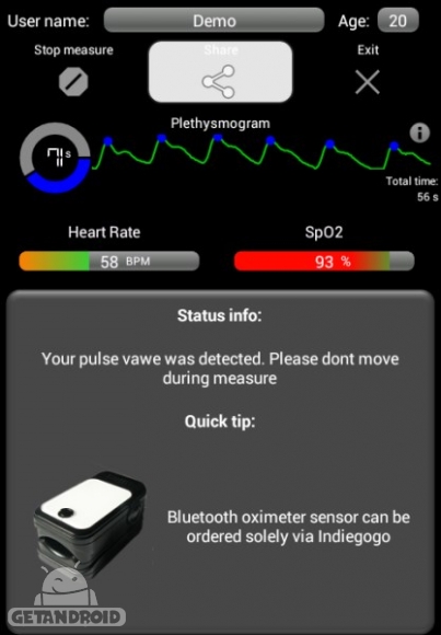 دانلود StressLocator Pro 2.38 برنامه تست سلامتی و تمرکز اندروید