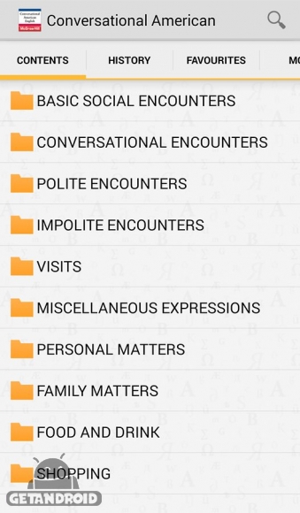 دانلود Conversational American English Premium 8.0.248 - برنامه آموزش عبارات روزمره انگلیسی آمریکایی برای اندروید + دیتا