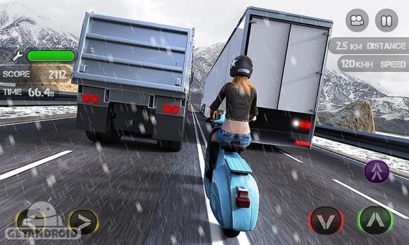 دانلود بازی Race the Traffic Moto اندروید
