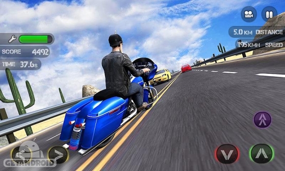 دانلود بازی Race the Traffic Moto اندروید