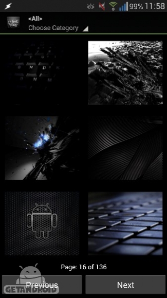 دانلود Rwilco12 Wallpaper Gallery Pro v2.16 - برنامه دسترسی به تصاویر اچ دی اندروید