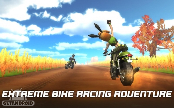 دانلود Rush Star - Bike Adventure 1.5 - بازی موتورسواری اندروید + دیتا