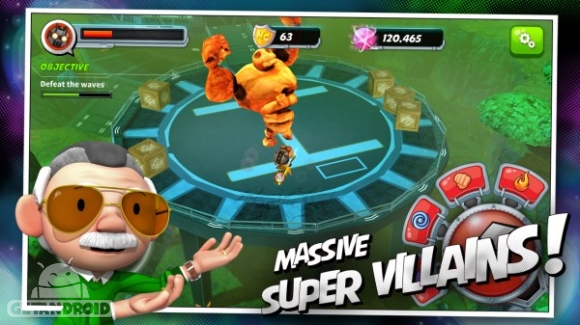 دانلود Stan Lee’s Hero Command 44 – بازی اکشن قهرمانان استن لی اندروید