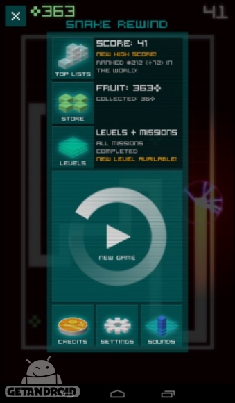 دانلود Snake Rewind 1.1.0.0 - بازی مار اسنیک اندروید + مود