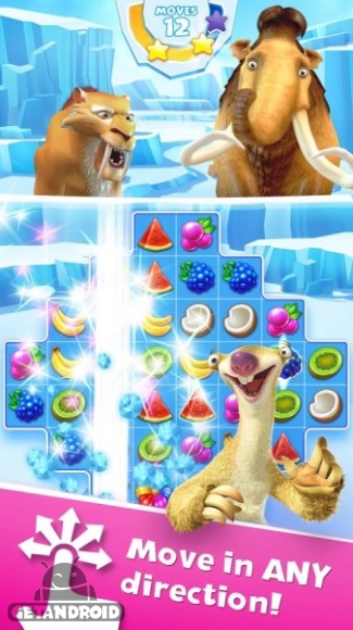 دانلود Ice Age Avalanche 1.1.0p بازی بهمن عصر یخبندان اندروید