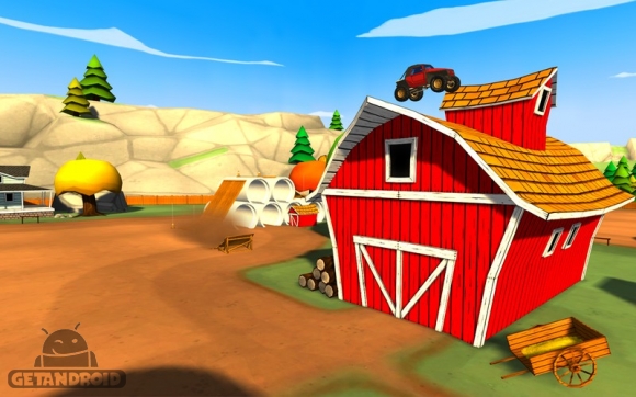 دانلود Truck Trials 2: Farm House 4x4 1.0.1 - بازی رانندگی با اتومبیلهای شاسی بلند برای اندروید