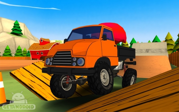 دانلود Truck Trials 2: Farm House 4x4 1.0.1 - بازی رانندگی با اتومبیلهای شاسی بلند برای اندروید