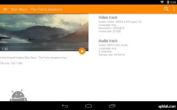 دانلود Rushplayer Pro 1.6.8 نرم افزار پخش فیلم و موزیک اندریوید