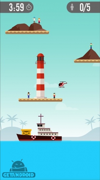 دانلود Risky Rescue 1.1 - بازی نجات خطرناک برای اندروید + مود