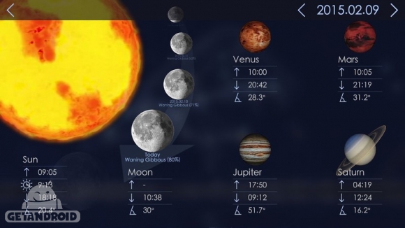 دانلود برنامه Star Walk 2 اندروید