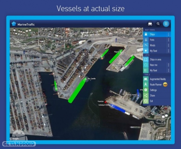 دانلود برنامه MarineTraffic ship positions اندروید