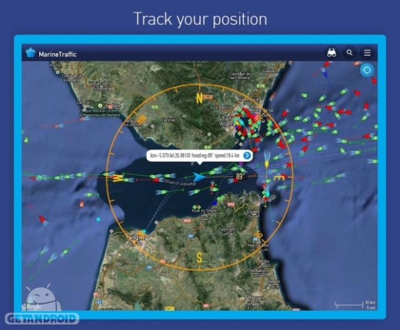 دانلود برنامه MarineTraffic ship positions اندروید