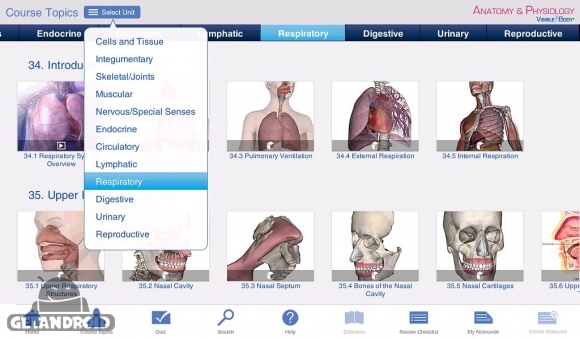 دانلود برنامه Anatomy Physiology اندروید