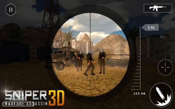 دانلود Sniper Warfare Assassin 3D 1.0.3 - بازی نبرد تک تیرانداز برای اندروید