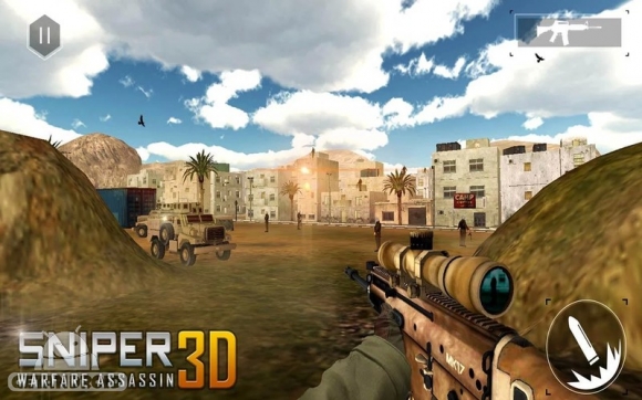 دانلود Sniper Warfare Assassin 3D 1.0.3 - بازی نبرد تک تیرانداز برای اندروید
