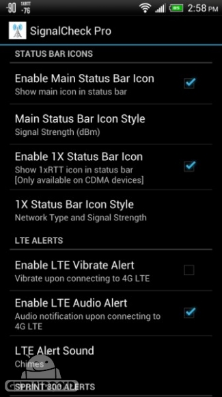 دانلود برنامه SignalCheck Pro اندروید