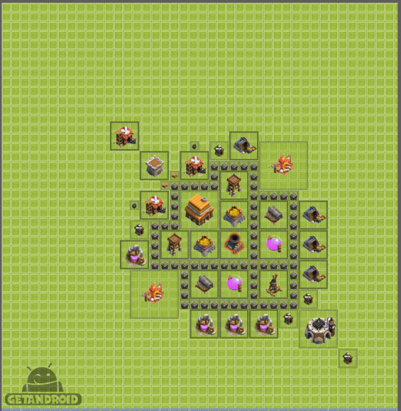 بهترین مپ ها و نقشه های تاون هال 4