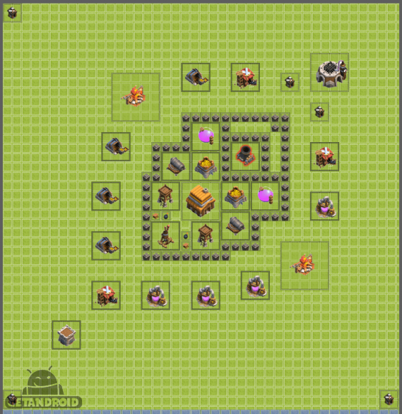 بهترین مپ ها و نقشه های تاون هال 4