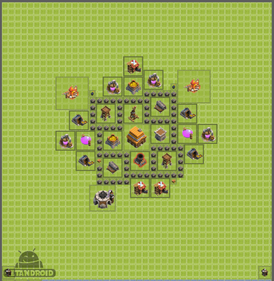 بهترین مپ ها و نقشه های تاون هال 4