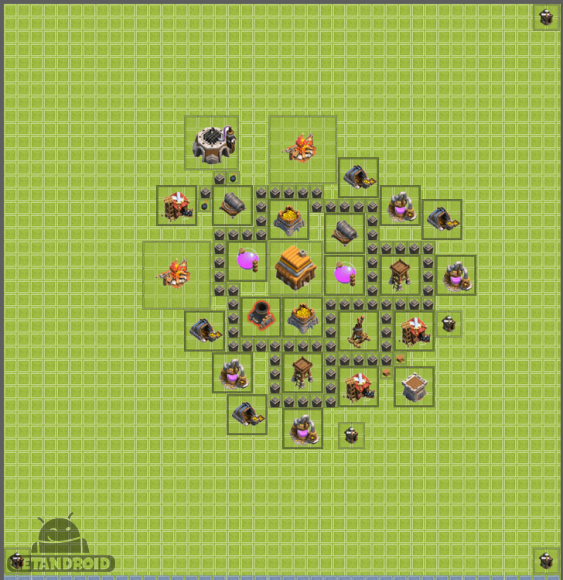 بهترین مپ ها و نقشه های تاون هال 4