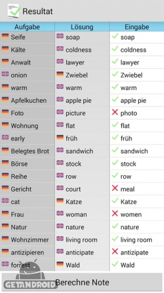 دانلود Vocab Trainer Pro v3.1.0 - برنامه آموزش لغت برای اندروید