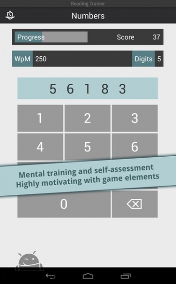 دانلود Reading Trainer v1.26 - برنامه تندخوانی برای اندروید
