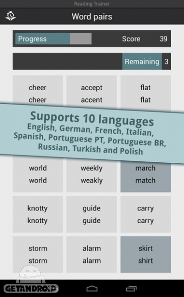 دانلود Reading Trainer v1.26 - برنامه تندخوانی برای اندروید
