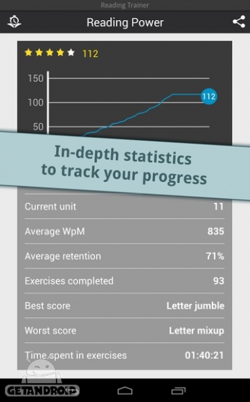 دانلود Reading Trainer v1.26 - برنامه تندخوانی برای اندروید