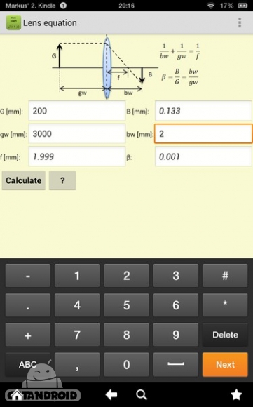 دانلود Math Expert Pro v3.3 - برنامه فرمولهای ریاضی و فیزیک برای اندروید