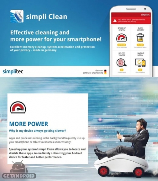 دانلود simpli Clean (Speed Booster) v1.5.0.169 - برنامه بهینه ساز اندروید