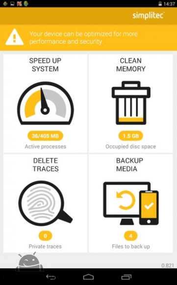 دانلود simpli Clean (Speed Booster) v1.5.0.169 - برنامه بهینه ساز اندروید