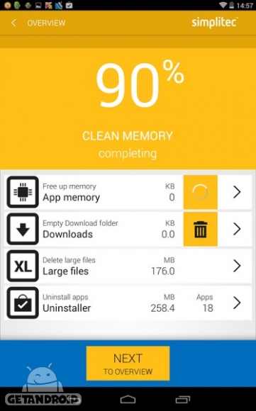 دانلود simpli Clean (Speed Booster) v1.5.0.169 - برنامه بهینه ساز اندروید