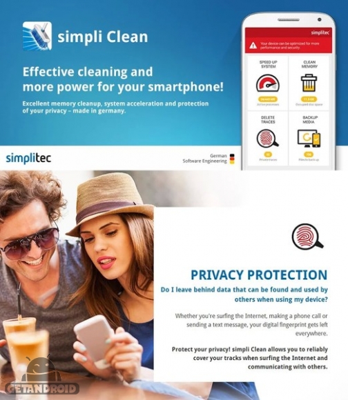 دانلود simpli Clean (Speed Booster) v1.5.0.169 - برنامه بهینه ساز اندروید