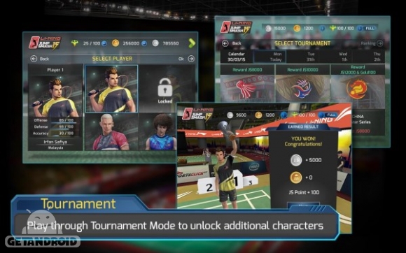 دانلود Li-Ning Jump Smash 15 v1.1.3 – بازی بدمینتون حرفه ای اندروید