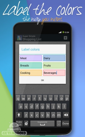 دانلود برنامه Super Simple Shopping List اندروید