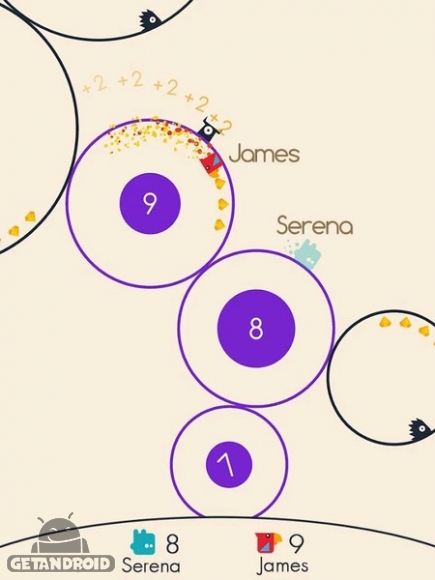 دانلود Running Circles 1.1.0 - بازی محبوب حلقه‌های چرخان برای اندروید