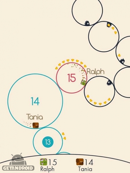 دانلود Running Circles 1.1.0 - بازی محبوب حلقه‌های چرخان برای اندروید