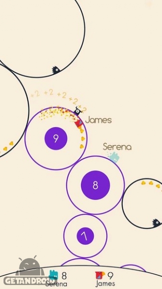 دانلود Running Circles 1.1.0 - بازی محبوب حلقه‌های چرخان برای اندروید