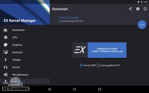 دانلود برنامه EX Kernel Manager اندروید