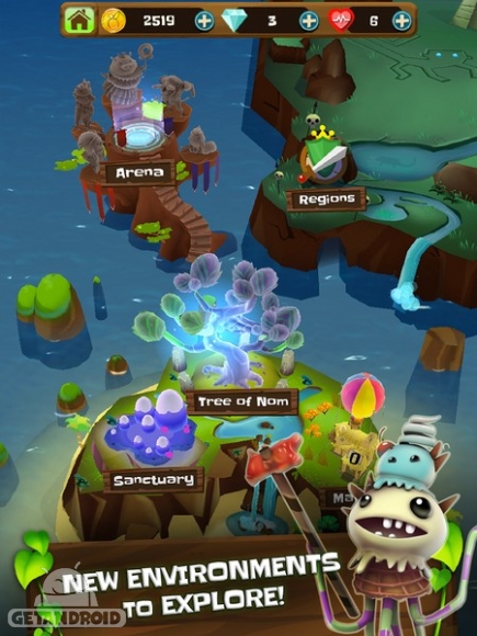 دانلود Adventure of Nom 1.1.3 - بازی ماجراهای نوم برای اندروید