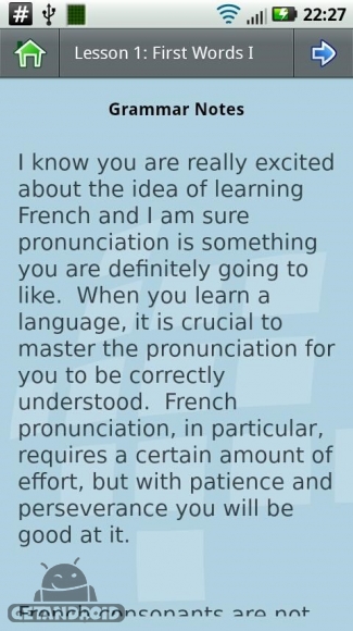 دانلود L-Lingo Learn French Pro 5.6.29 نرم افزار آموزش زبان فرانسه برای اندروید