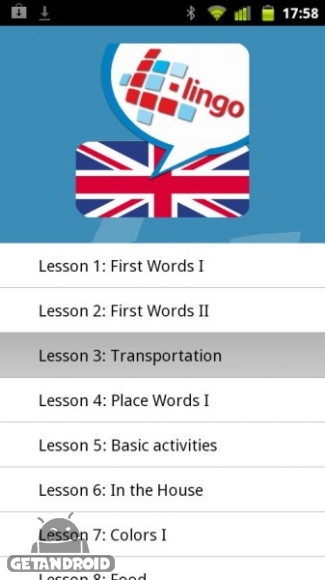 دانلود L-Lingo Learn English Pro 5.6.29 نرم افزار آموزش زبان انگلیسی برای اندروید
