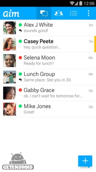 دانلود AIM 2.9.2.2 - برنامه پیام رسان اندروید + نسخه ویندوز و مک