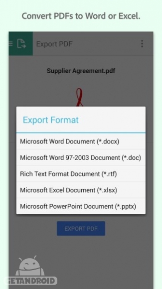 دانلود برنامه Adobe Acrobat Reader اندروید